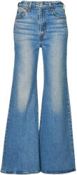 Levi's Jeans drepti Femei RIBCAGE BELLS Levis albastru US 28 / 30