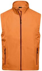 James & Nicholson (Daiber) Férfi softshell mellény JN1022 - Narancssárga | L (1-JN1022-150261)