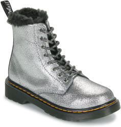 Dr. Martens Ghete Fete Serena J Silver Distressed Foil Dr. Martens Argintiu 35