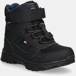 Tommy Hilfiger gyerek téli csizma fekete, T1X5-33710 - fekete 34