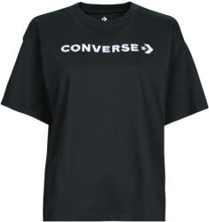 Converse Tricouri mânecă scurtă Femei WORDMARK RELAXED TEE Converse Negru EU S