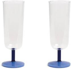 &k amsterdam pezsgős poharak mingle blue 250 ml - többszínű Univerzális méret