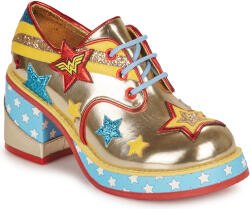 Irregular Choice Pantofi Derby Femei AMAZON WARRIOR Irregular Choice Auriu 38