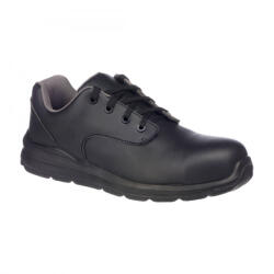 Portwest Compositelite fűzős munkavédelmi cipő S2 (fekete 44) (FD61BKR44)