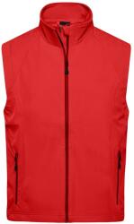 James & Nicholson (Daiber) Férfi softshell mellény JN1022 - Piros | M (1-JN1022-150272)