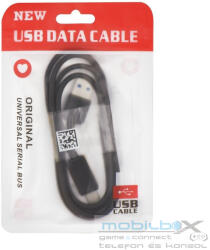 Cable USB A to Type C 3.0 2A HD2 1 m black