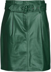 Vila Fuste Femei VICHOOSY HW COATED SKIRT Vila verde FR 38