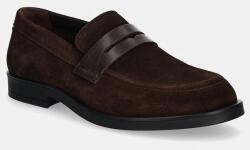 Calvin Klein velúr mokaszin MOCCASIN SUE barna, férfi, HM0HM01621 - barna Férfi 42