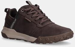 Caterpillar nubuk tornacipő HEX READY LOW WP barna, P726099 - barna Férfi 40