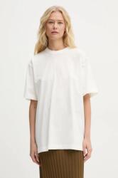 By Malene Birger pamut póló FAYEH. női, bézs, Q72365007Z - bézs S