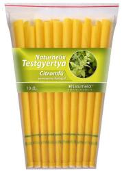 Naturhelix testgyertya citromfű 10 db - gyogynovenysziget