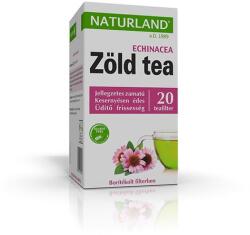 Naturland Zöld tea echinaceával 20 filter - gyogynovenysziget