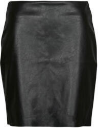 Vila Fuste Femei VIDAGMAR HW PU SKIRT Vila Negru FR 38