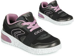 GEOX Pantofi sport stil gheata Fete J XLED GIRL Geox Negru 37