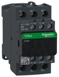 Schneider Electric LC1D25BD Mágneskapcsoló 3P 11KW/24A fesz: 24VDC sé: 1Z+1NY