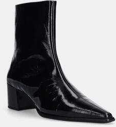 Vagabond Shoemakers bőr csizma GISELLE fekete, női, magassarkú, 5854-060-20 - fekete Női 38