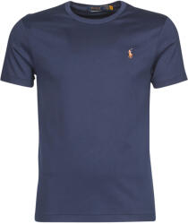 Ralph Lauren Tricouri mânecă scurtă Bărbați T-SHIRT AJUSTE COL ROND EN PIMA COTON LOGO PONY PLAYER MULTICOLO Polo Ralph Lauren albastru EU XS