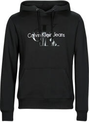 Calvin Klein Hanorace Bărbați MONOLOGO REGULAR HOODIE Calvin Klein Jeans Negru EU XL