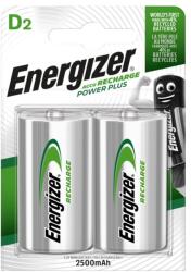 Energizer Power Plus 2500mAh D LR20 újratölthető akkumulátor góliát elem 2 db (7638900138757)