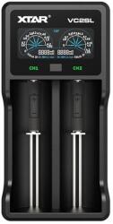 Xtar VC2SL kétcsatornás LI-ION NI-MH NI-CD akkumulátor töltő power bank funkcióval (VC2SL)