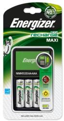 Energizer Maxi akkumulátor töltő szett 4 db R6/AA 2000 mAh akkumulátorral (7638900321401)