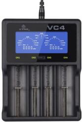 Xtar VC4 4 csatornás Li-Ion Ni-MH Ni-Cd akkumulátortöltő (6952918320364)