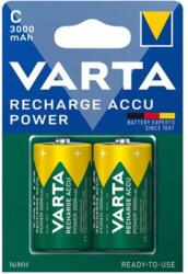 VARTA 3000mAh Ni-MH C R14 újratölthető akkumulátor baby elem 2 db (4008496550739)