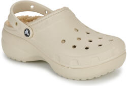 Crocs Saboti Femei Classic Platform Lined Clog W Crocs Bej 42 / 43