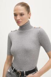 ANSWEAR pulóver női, szürke, garbónyakú - szürke S/M - answear - 5 390 Ft
