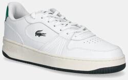 Lacoste bőr sportcipő L001 MID LEATHER fehér, 48SMA0021 - fehér Férfi 47