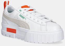 PUMA cipő Mayze Lth fehér, platformos - fehér Női 37
