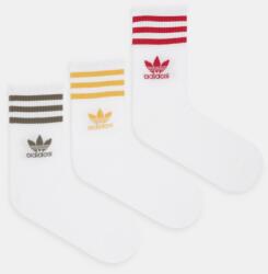 adidas Originals zokni 3 pár fehér, IX7511 - fehér 43/45