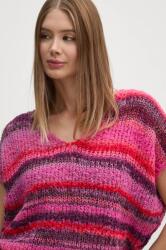 Benetton mellény gyapjú keverékből meleg, rózsaszín, 1060D401W - rózsaszín S