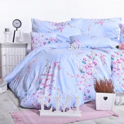  EMI Stela kék pamut ágyneműhuzat: Standard egyszemélyes szett 1x (200x140) + 1x (90x70) cm