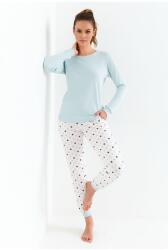Cana Mindy női pizsama, mentazöld, XL