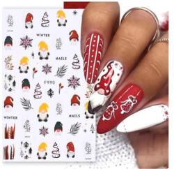  Körömmatrica - F990 karácsony