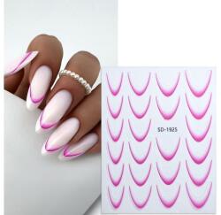  Körömmatrica - SD-1925 French ombre