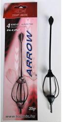 Top Mix Arrow négybordás method feeder kosár 35g (TM642)