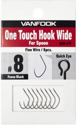 Vanfook OSW-21F One Touch Hook Wide 6 szakáll nélküli horog 8db (VF-OSW-21F-06)