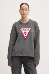 Guess Jeans pamut pulóver könnyű, szürke, W4BR12 Z3HM1 - szürke XL