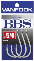 Vanfook BBS-88S 4/0 horog 3db (VF-BBS-88S-4/0)
