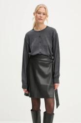 By Malene Birger gyapjú kardigán MONTIE szürke, könnyű, Q72580003 - szürke L