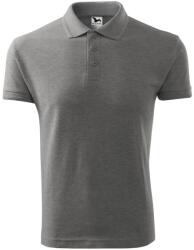MALFINI Tricou polo bărbați Pique Polo - Gri închis prespălat | 4XL (2031219)