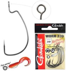 Gamakatsu Worm-330 Bottom Jigging #3/0 horog 5db/csg (185097-003)