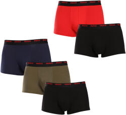 HUGO 5PACK többszínű HUGO férfi boxeralsó (50479944 967) S