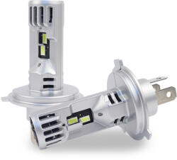  H4 led autó izzó 2db ventilátorral plug & play (FL000002)