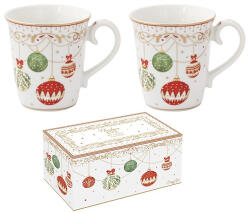 Easy Life Porcelán bögreszett 275ml, 2db-os dobozban, Christmas Eve (1102CEVE)
