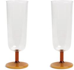 &k amsterdam pezsgős poharak mingle amber 250 ml 2 db - többszínű Univerzális méret