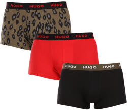 HUGO 3PACK Férfi boxeralsó HUGO többszínű (50517894 981) XXL