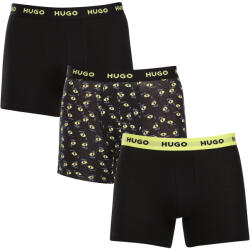 HUGO 3PACK Férfi boxeralsó HUGO többszínű (50517887 983) L
